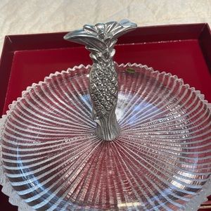 Arthur Court 9 inch glacier tidbit tray 10-2242